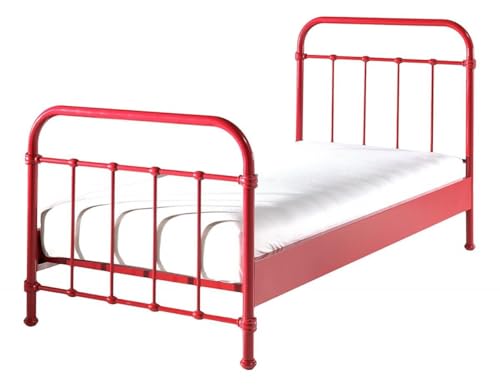 Vipack New York LIT 90x200CM Rouge