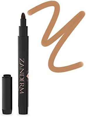 Zanderm Vitiligo Concealer & Camouflage Precision Applicator (Medium Tan)
