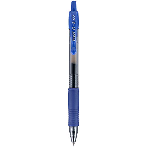 Pilot G2 Bolígrafo retráctil tinta gel azul 0.7 mm miniatura 3