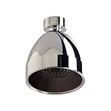 Siroflex Alcachofa de Ducha Antical 2765/S, ABS Cromado Negro, Chorro Amplio,...