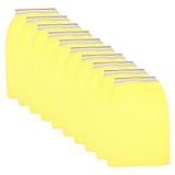 Didiseaon 100 Piezas Toalla De Baño Desechable Guantes De Spa Esponja Corporal Guantes De Masaje Guantes Exfoliantes Corporales De Baño Guantes De Ducha De Masaje Tela No Tejida Yellow