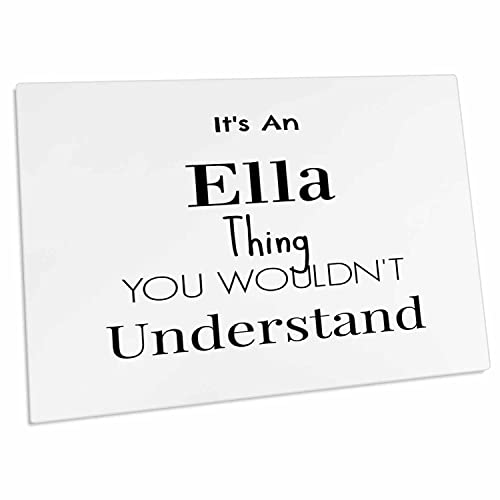 3dRose BrooklynMeme Names - Its an Ella Thing - Desk Pad Place Mats miniatura 1