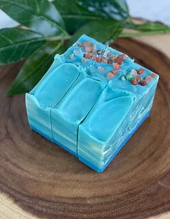 Miniatura 3 de The King's Offspring  All-Natural Hand and Body Bar (Blue Raspberry + Peony) Soap Handmade with Plant Based Oils, Butters and Kaolin Clay in the USA