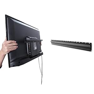 Studless TV Wall Mount, Heavy Duty Drywall TV Bracket Hanger for 26-55 inch Flat Screen TVs, No Stud, No Drill, No…