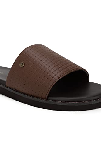 Image of Van Heusen Men's Brown Flip Flops Slipper