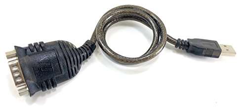 Micro Connectors, Inc. Plug and Play USB to Serial DB9 Adapter for Windows 10 / Win 8/ 7/ XP/ Vista (E07-160)