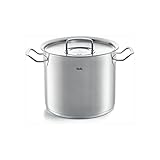 fissler intensa topfset mit pfanne MADE IN GERMANY: Der hohe Kochtopf mit Metall-Deckel wurde aus hochwertigen 18/10 Edelstahl hergestellt, und in Deutschland produziert worden – 10 Jahre Garantie