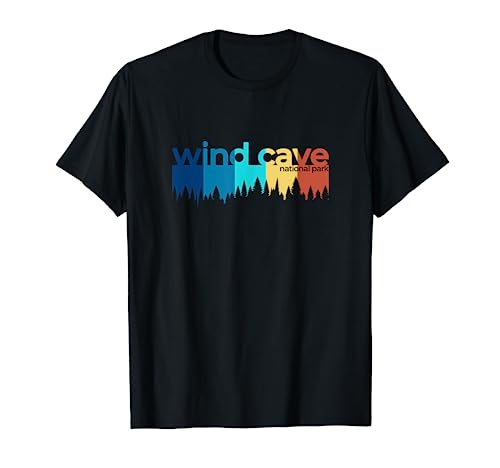 Parque Nacional Wind Cave, Dakota del Sur, regalos, Souvenir, Dakota del Sur Camiseta