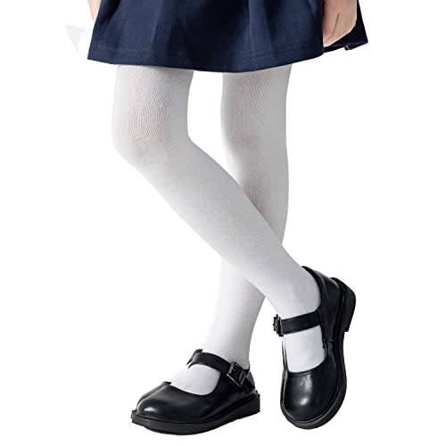 Image of EPEIUS Baby Girl Tights Thick Cable Knit Leggings Little Girls Cotton Stockings Pantyhose for Toddlers Child 2-10 Years