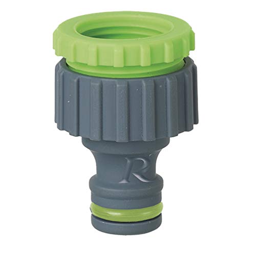 RIBILAND Pra/RV.9201 Presa Rubinetto 20x27 mm in plastica con riduzioni 15x21 mm, Grigio, 70x40x95 cm