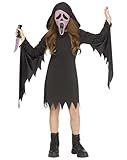Spirit Halloween Kids Pink Ghost Face Bling Dress Costume, Girls, Size CHILD SMALL Standard, Multicolor