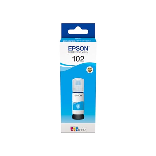 Epson EcoTank 102 Cyan Genuine Ink Bottle
