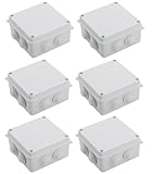 Walquicks Pack 6 Cajas De Registro Estanca...