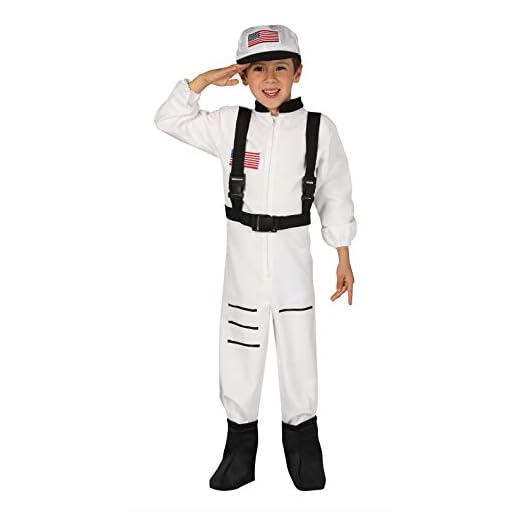Fiestas Guirca Déguisement Astronaute Costume Enfant Garçon Taille Taille 10 - 12 Ans