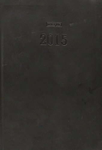 Ingraf Los Angeles Agenda, format 15 x 21 cm, 1 jour par page Noir [en langue étrangère]