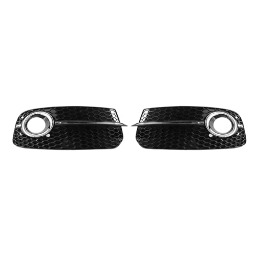 Caches Phares Antibrouillard pour Q5 Facelift 2013-2017 Grille de Pare-Choc Avant Gauche et Droit