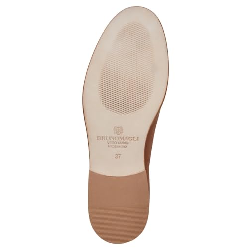 Image of Bruno Magli Women's Lixia Loafers, Leather Shoes, Slip-On Dress Shoes