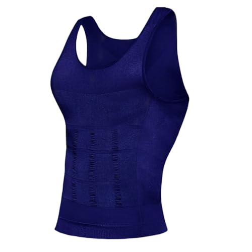 Shaperluv for Men, Shaperluv Tank 2.0 Mens, Men Tank Top, Body Shaper Vest Workout Tank Tops Abs Abdomen Undershirts