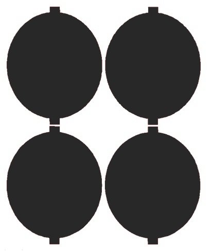 Precut Vinyl Tint Cover for 2005-2013 Chevrolet Corvette C6 Taillights (20% Dark Smoke)