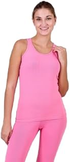 دايس توب كات سادة برقبة دائرية للنساء - روز - XXL (عبوة من 6 قطع)