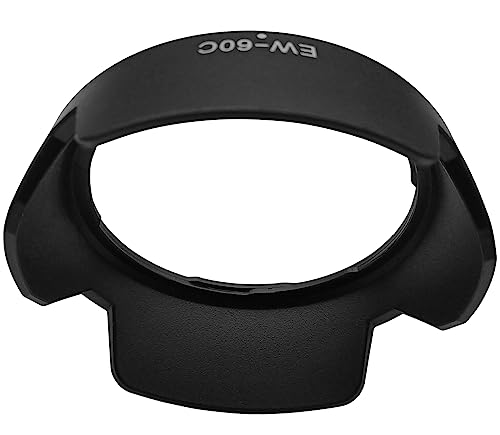 Parasol EW-60C para Canon EF-S 18-55mm f/3.5-5.6 / is / is II (No compatible con is STM) | EF 28-90mm f/4-5.6 III, EF 28-80mm f/3.5-5.6 IV USM, 58mm Tulipán Digital miniatura 5