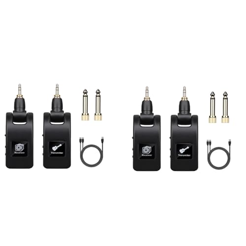 Émetteur récepteur guitare sans fil rechargeable USB stable