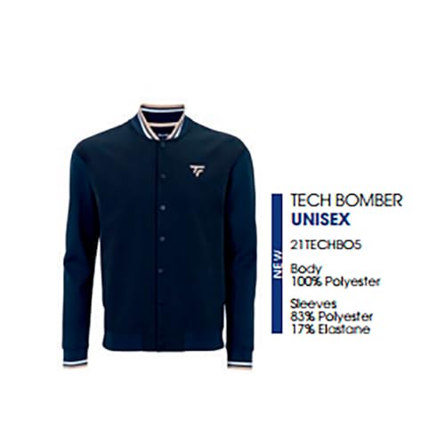 Tecnifibre Tech Bomber Giacca Da Allenamento Unisex-Blu Scuro Blu - Xxl - 2