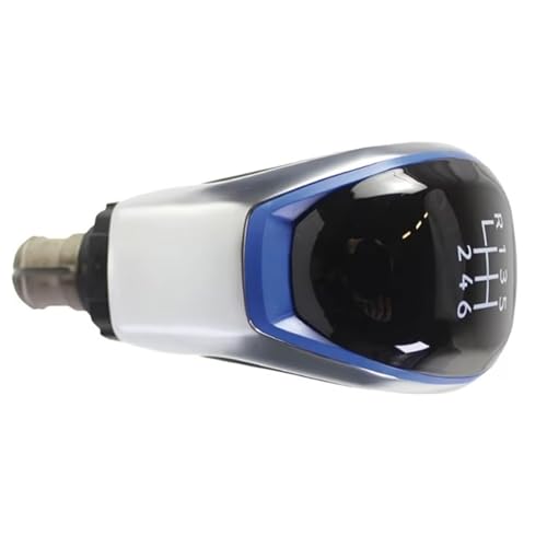 �ԗp�M�A�X�e�B�b�N�V�t�g�m�u Compatible With For Tarraco 2018 2019 2020 2021 2022 2023 2024 �}�j���A���V�t�g�m�u�J�o�[ �M�A�V�t�g�w�b�h(Blue 6 Speed)