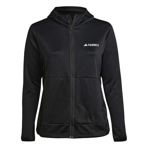 Veste de vêtement femme adidas Terrex la polaire stretch contre le froid léger