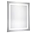 Elegant Lighting LED Electric Mirror Rectangle 24" W x 30" H Dimmable 3000K