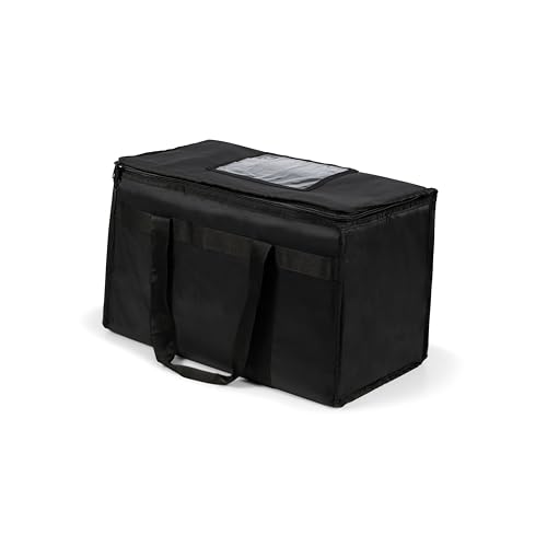 Sac de livraison alimentaire isotherme Steamy Grand 39 Litre Noir pour repas