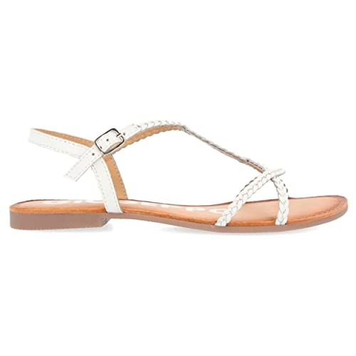 GIOSEPPO Sandalias Blancas para Mujer Ossian
