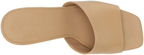 Vince Womens Pia Slide Wedge Sandal Blonde Beige Leather 5.5 M | Image 4