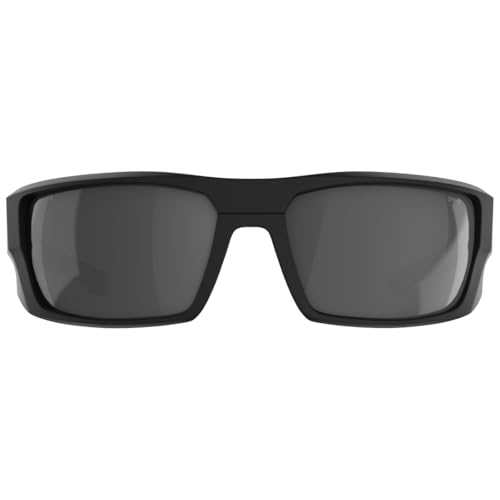 Spy Optic Men's Dirk Ansi Rectangular Sunglasses, Matte Black Happy Photochromic, 642