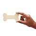 Juvale 24 Pack Wooden Dog Bones for Crafts, Unfinished Wood Slice Cutouts for Gift Tags (4.3 x 2.2 Inches)