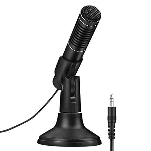 Microphone de streaming à condensateur avec câble 3m pour voix nette sur PC