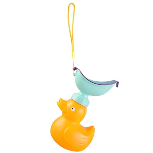 Orinal de coche – Inodoro portátil en forma de animal con tapa y embudo – Depósito de 600 ml – para viajes de larga distancia al aire libre, festival, parque, senderismo, camping, viaje por carretera