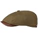 Produktbild Stetson Hatteras Waxed Cotton Outdoor Cap Schirmmütze Ballonmütze Baumwollcap Sommercap Flatcap Herren - Made in The EU mit Schirm, Futter, Futter Frühling-Sommer Herbst-Winter - 61 cm Oliv