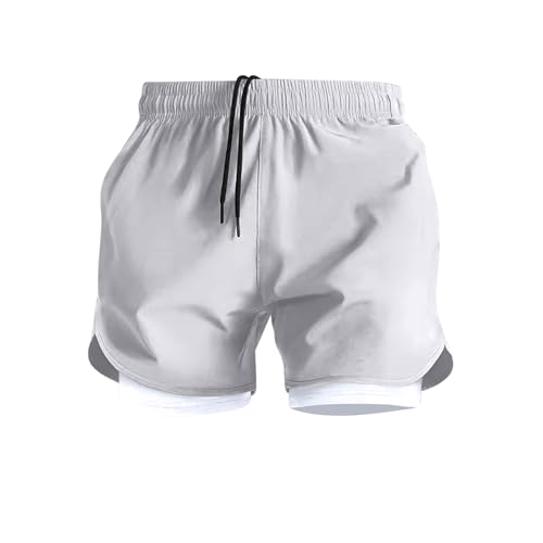 Xiaojmake Mens 2 in 1 Athletic Short 3