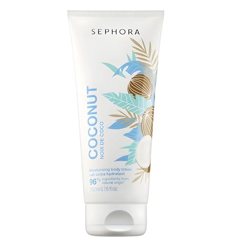 SEPHORA Loción corporal hidratante COCONUT 200 ml 96% ingredientes de origen natural