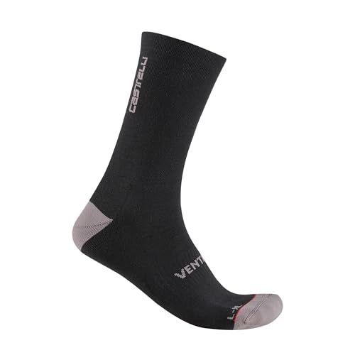Amazon CASTELLI Men’s Venti Soft Merino Sock, Cycling Accessory with Maximum Warmth & Comfort for Cold-Weather Road Cycling, Black, Large #ad