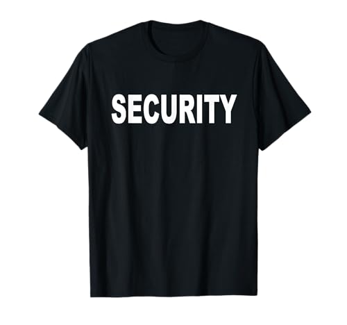 Security Guard - Event Safety - Security Outfit Officer T-Shirt