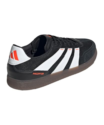 adidas Performance Predator Freestyle IN Dark Spark Weiß schwarzweissrot, 40 2/3 Unisex – Ansicht 5