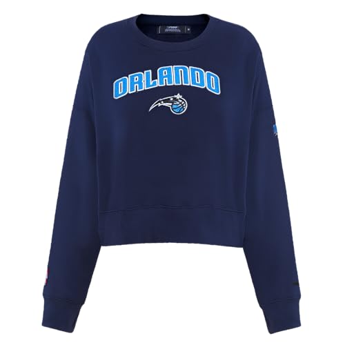 Sudadera NBA Mujer Pro Standard Classic FLC Manga Larga Azul