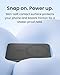 sharge AeroMag Magsafe Power Bank, Slim 5000mAh Magnetic Portable Charger, Qi2 15W Fast Charging Battery Pack Designed for iPhone 17 Pro/16/15/14 and More
