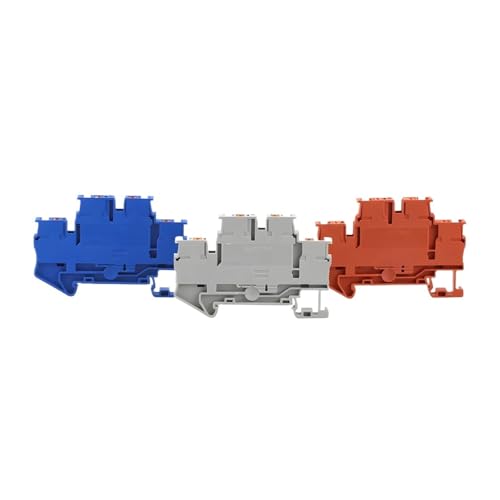 Bornier de rail DIN double couche pour éviter les pannes de serrage