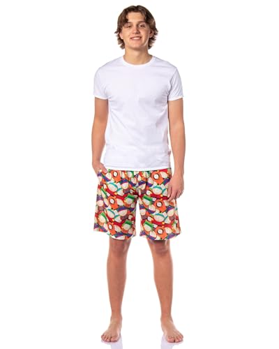 INTIMO South Park Pajamas Men's Eric Kyle Kenny Stan Pile Up Sleep Lounge PJ Shorts2