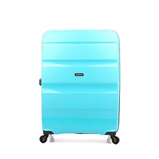 American Tourister - Bon Air - Spinner Maleta 75 cm, 91 L, 4 Ruedas, Azul (Deep Turquoise)