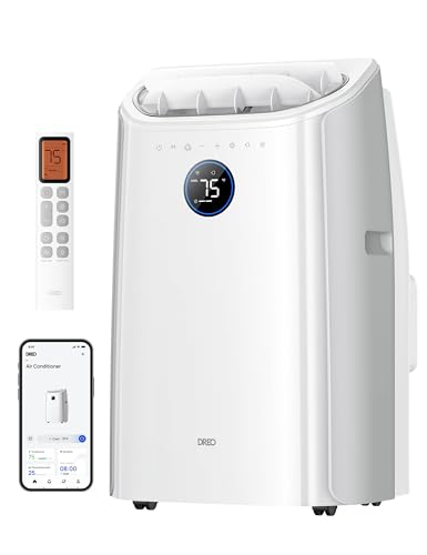 DREO Portable Air Conditioners, 12000 BTU ASHRAE (8000...
