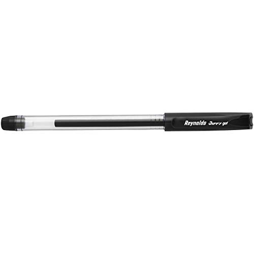 Reynolds Jiffy Bolígrafos de gel negro 0.5mm pack 40 miniatura 2